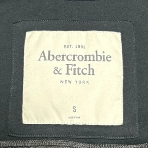 Abercrombie & Fitch Men's Fleece Jacket In Gray Size S - Picture 5 of 7